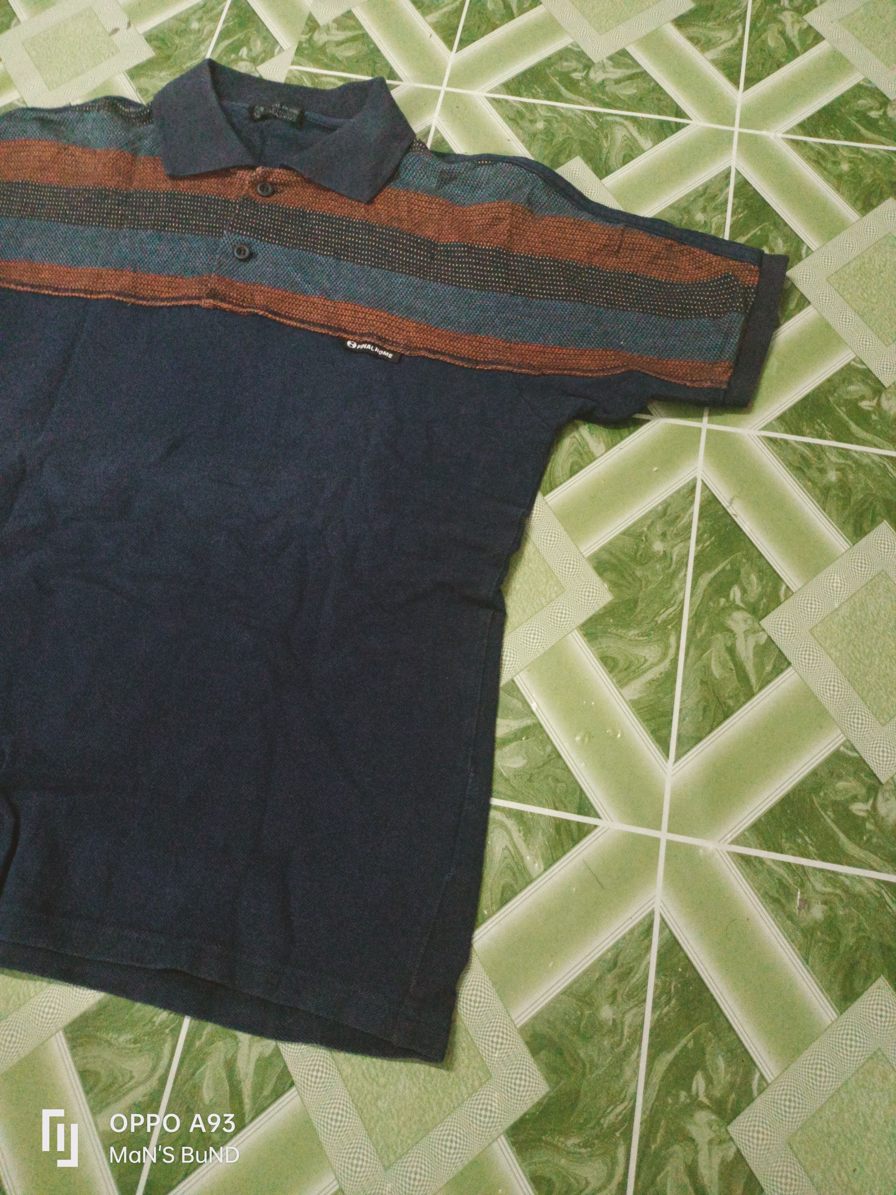 Final Home 👉 Final Home Knit Polo Stripe Rare Design (Japan Style) Size US S / EU 44-46 / 1 - 4 Thumbnail