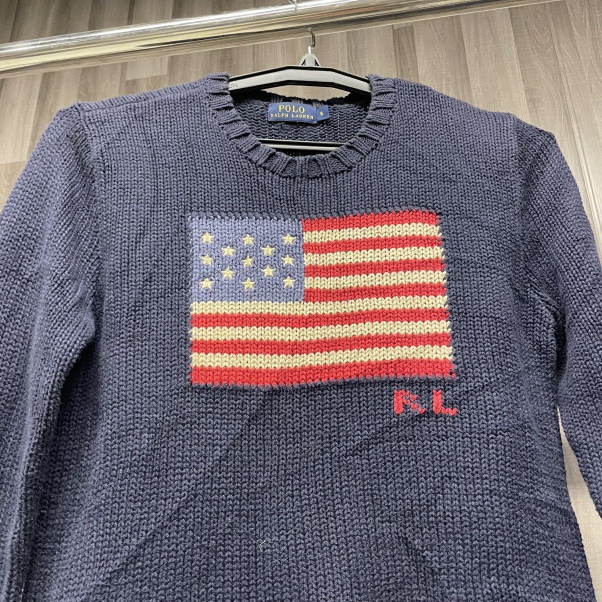 Polo Ralph Lauren Polo Ralph Lauren American Flag Sweater Size US S / EU 44-46 / 1 - 11 Thumbnail