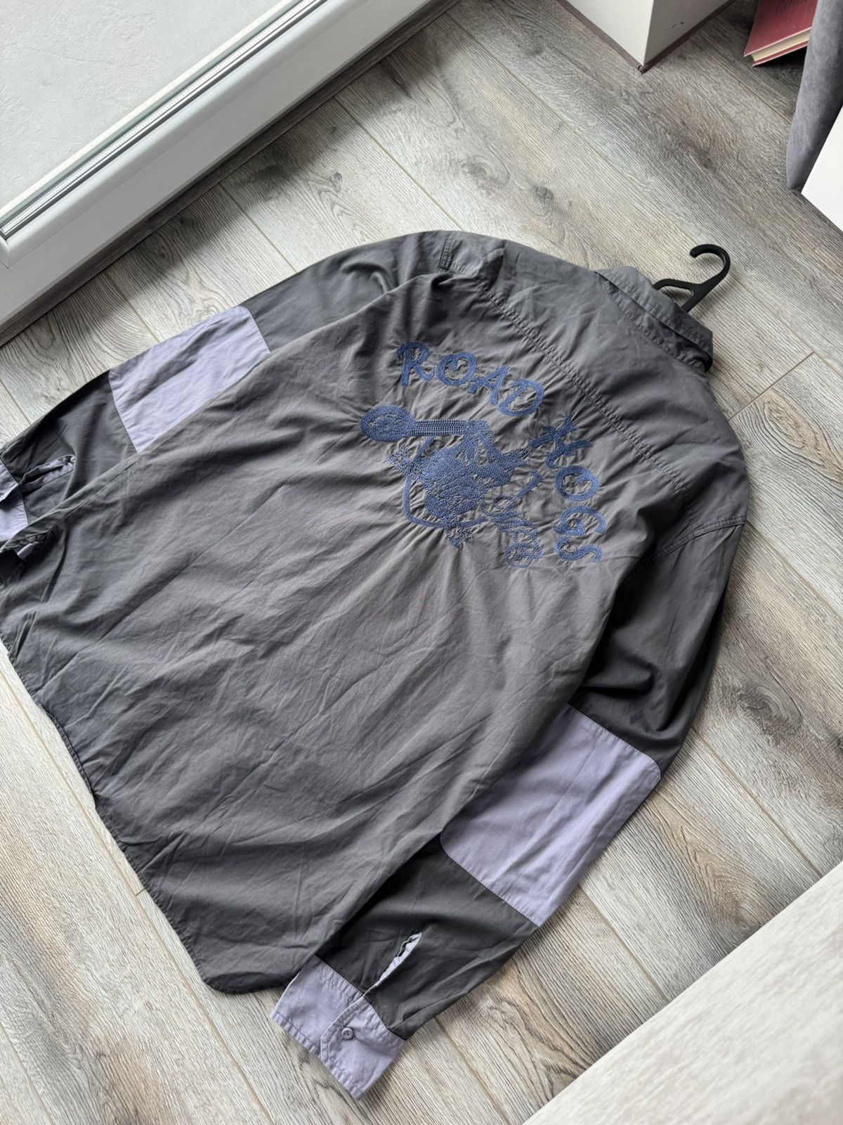 Diesel Vintage Diesel "Road Hogs" Long Sleeve Shirt Size US XL / EU 56 / 4 - 2 Thumbnail