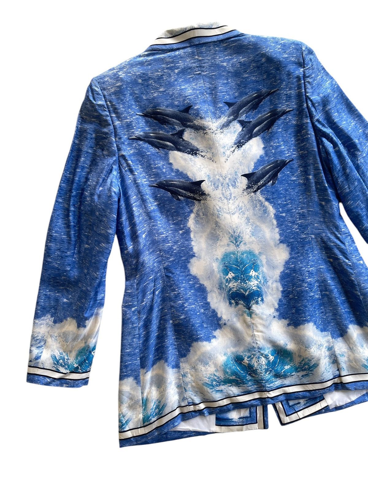 Escada Luxury Escada Silk Dolphin Printed Size M / US 6-8 / IT 42-44 - 9 Thumbnail