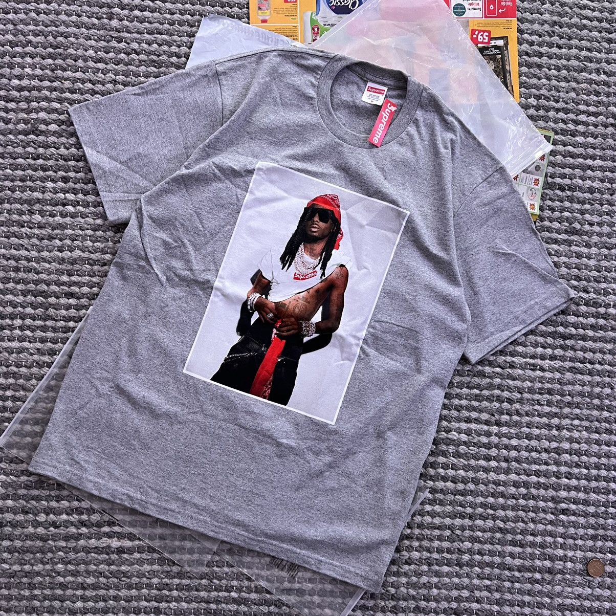 Supreme Supreme Playboy Carti photo tee Size US M / EU 48-50 / 2 - 2 Thumbnail