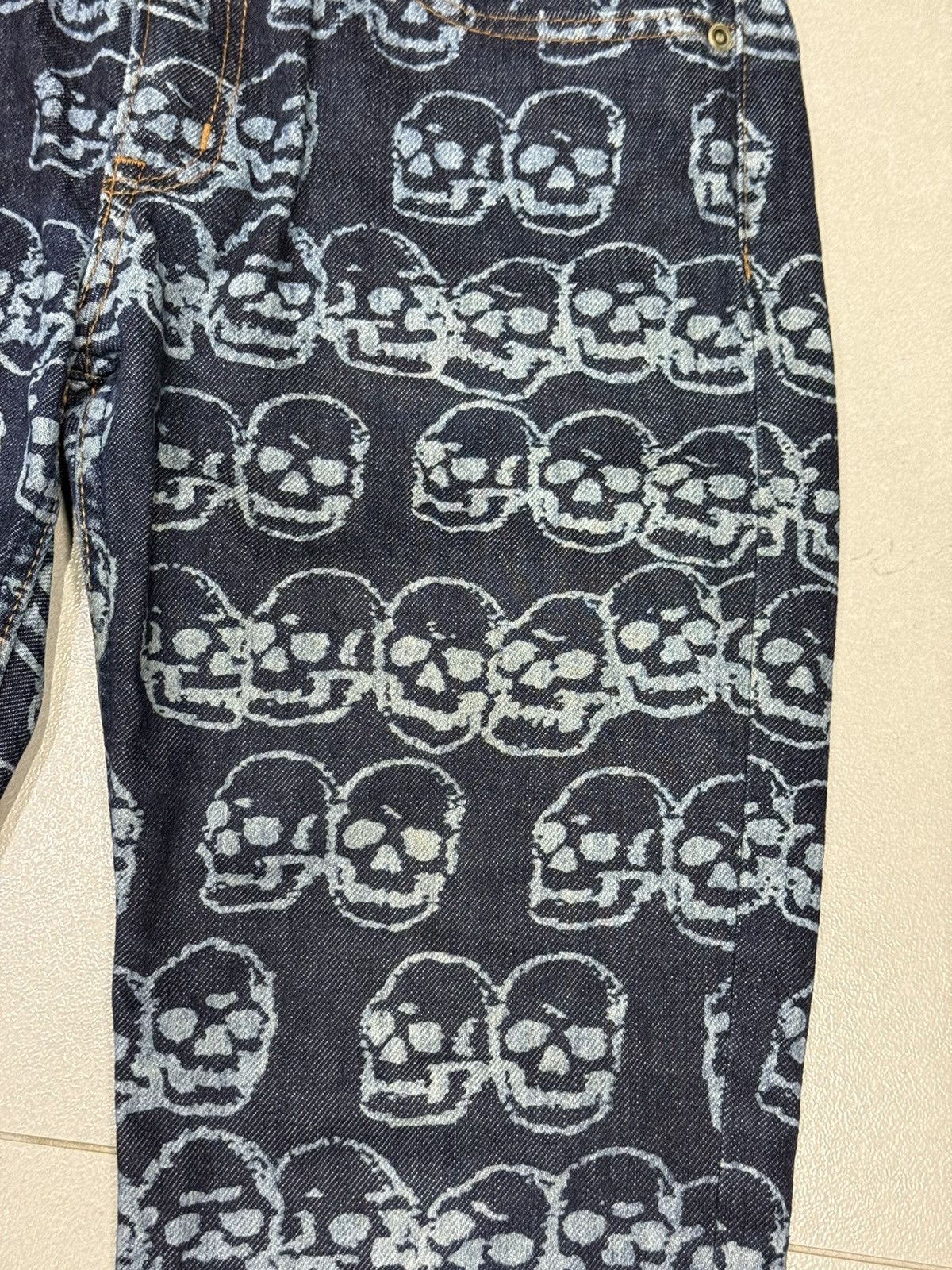 Hysteric Glamour Hysteric Glamour archive skull pattern denim jeans Size US S / EU 44-46 / 1 - 4 Thumbnail