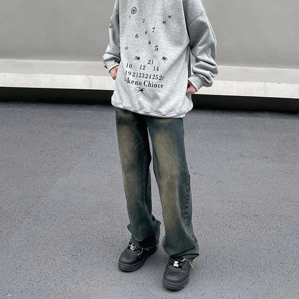 Vintage Baggy Straight Leg Jeans