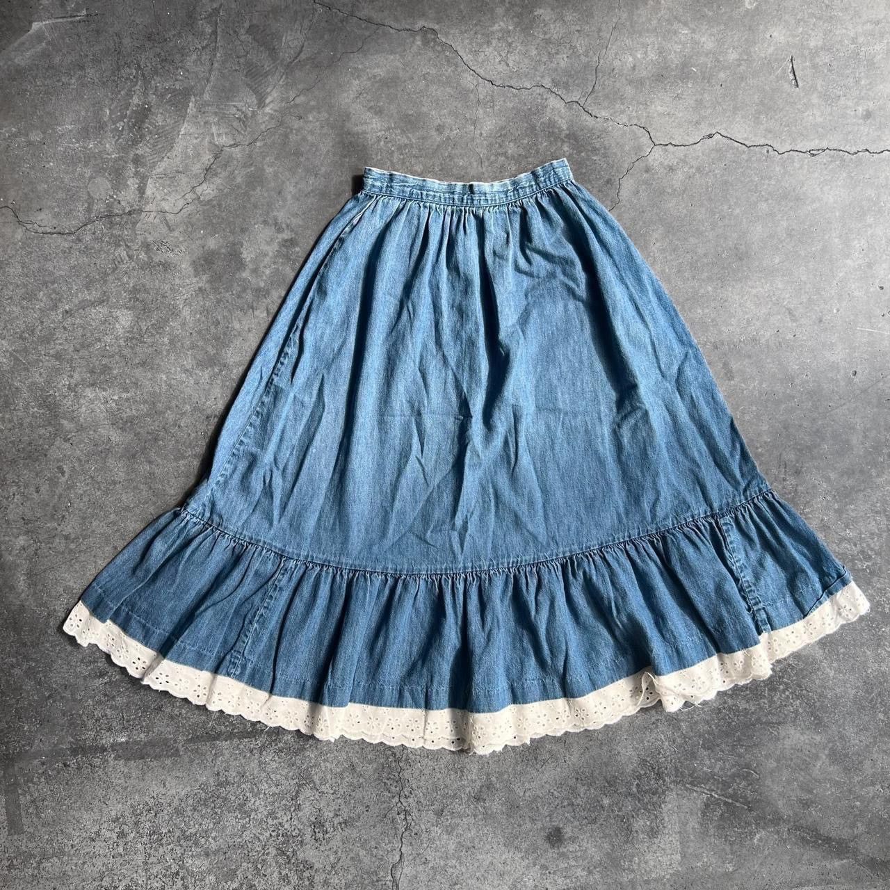 Vintage PRAIRE_MAX_SKIRT Size 24" / US 00 / IT 34 - 1 Thumbnail