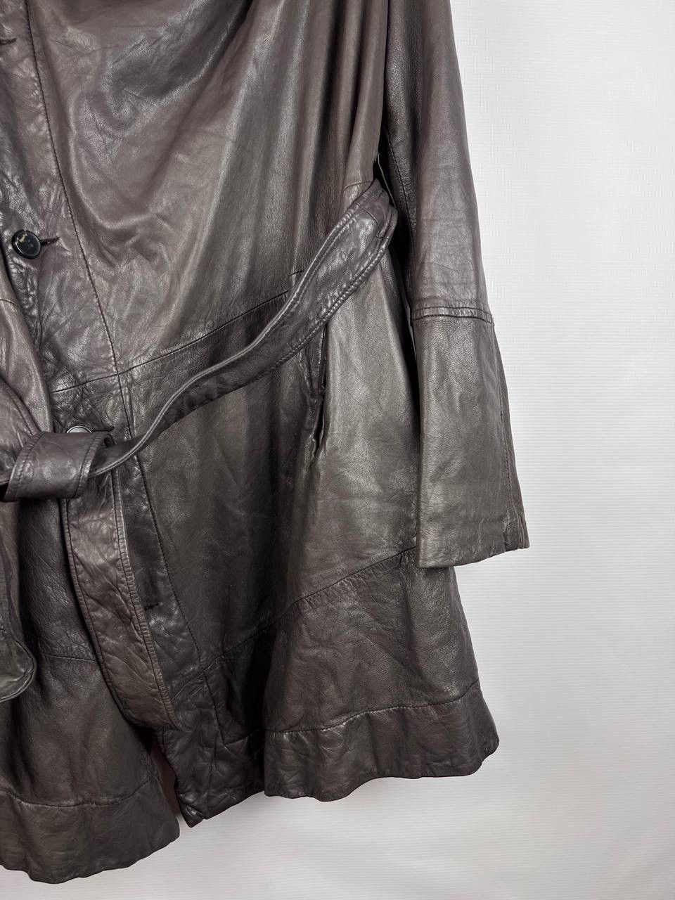 Allsaints Allsaints leather whitton coat woman size 14 Size L / US 10 / IT 46 - 9 Thumbnail