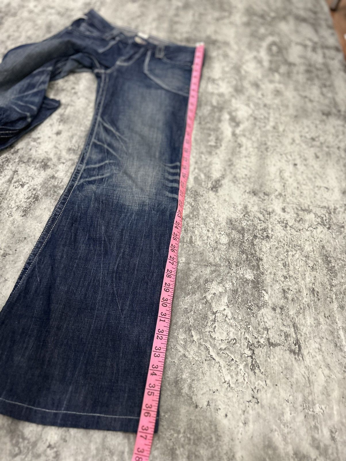 Tornado Mart Vintage Japanese Brappers Flare Jeans Size 28" / US 6 / IT 42 - 22 Thumbnail