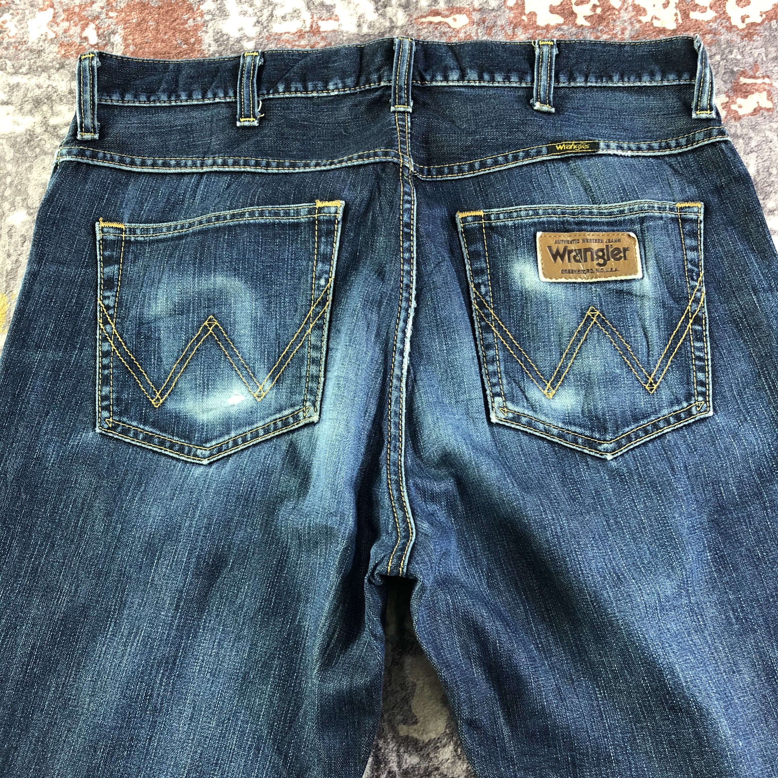 Vintage × Wrangler Vintage Blue Wash Wrangler Jeans-JM3239 Size US 37 - 5 Thumbnail