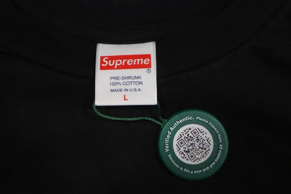 Supreme Supreme Bed Tee – FW21 – Black L Size US L / EU 52-54 / 3 - 3 Thumbnail