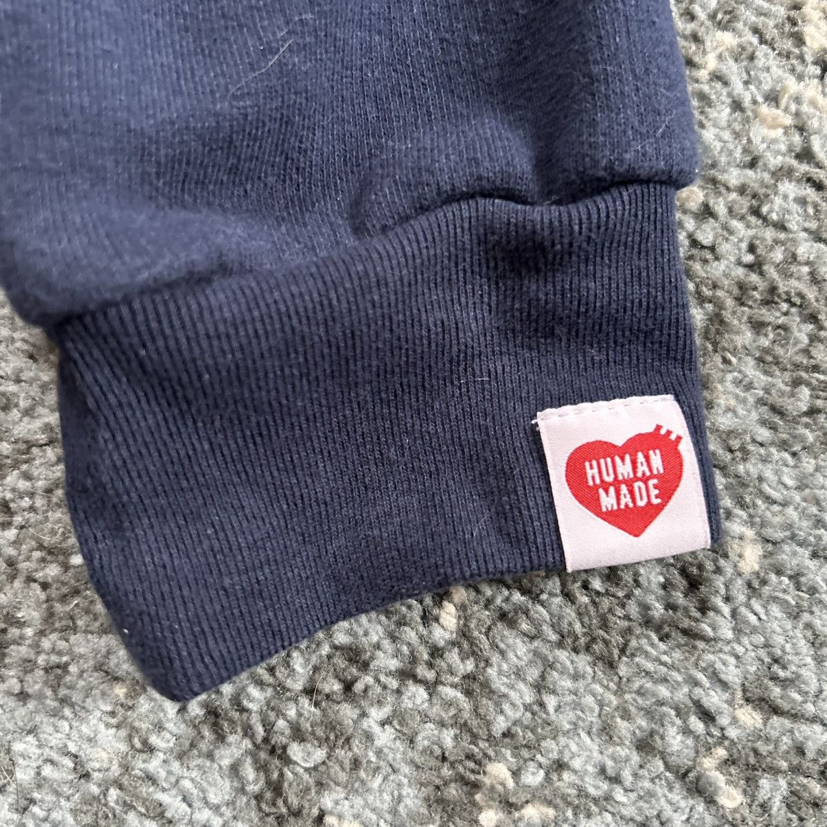 Human Made 2018 NAVY BLUE HM DRY ALLS ZiP UP HOODiE SWEATSHiRT iNDiGO Size US XXL / EU 58 / 5 - 17 Thumbnail