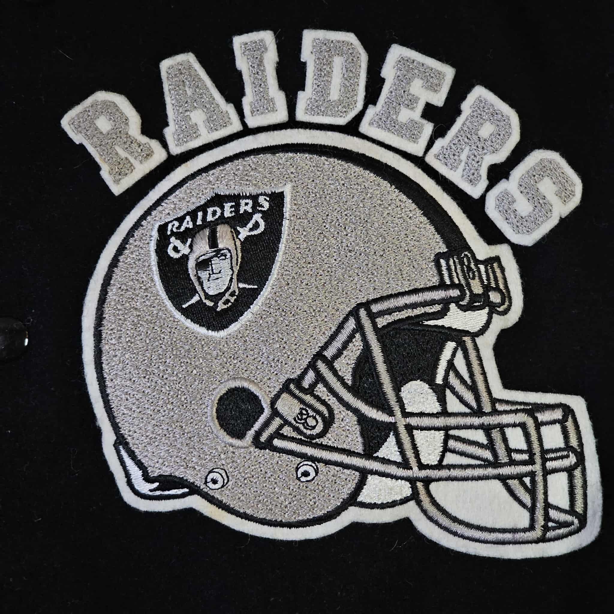 NFL Los Angeles Raiders Vintage 80s Chalk Line Varsity Jacket Size US S / EU 44-46 / 1 - 4 Thumbnail
