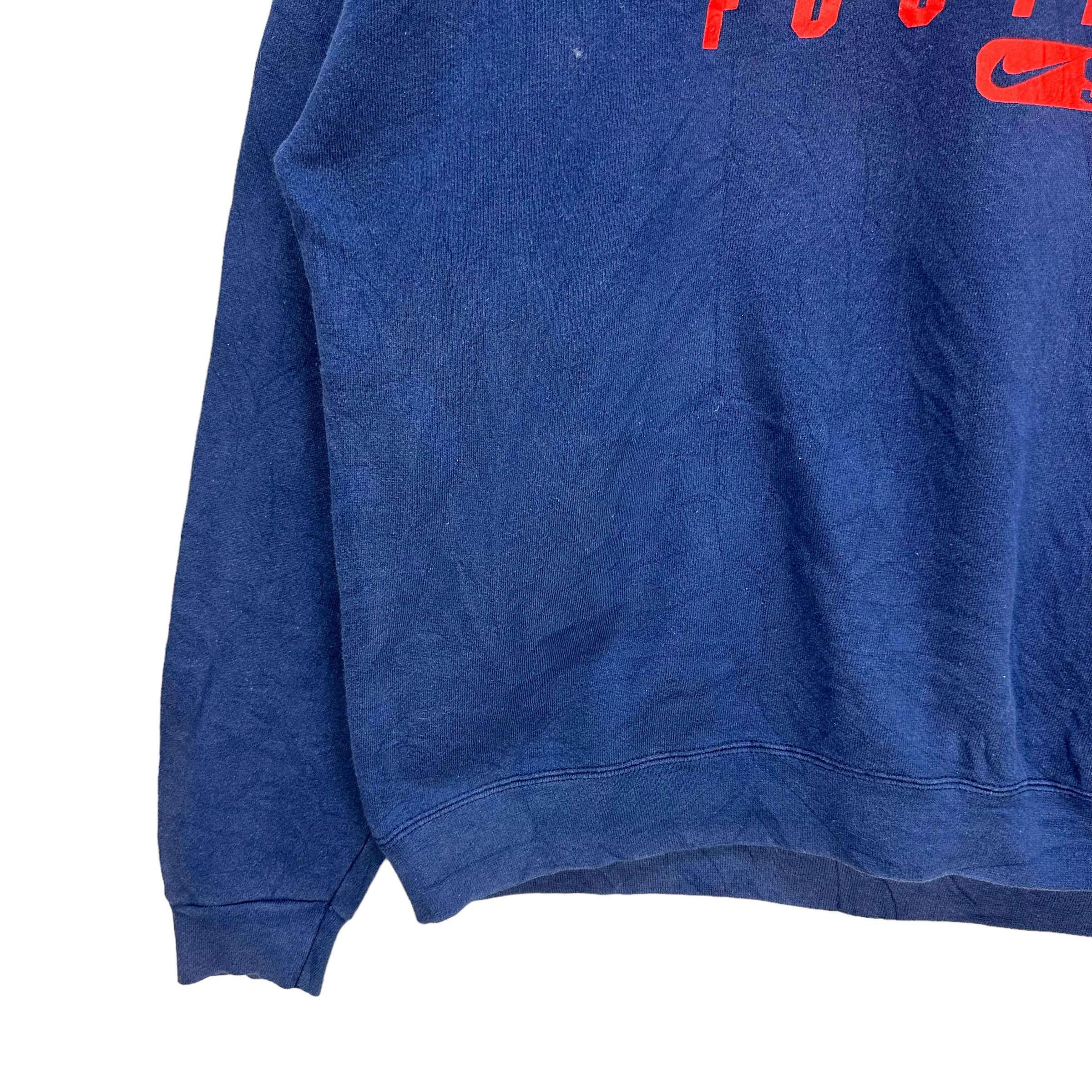 Nike 90's NIKE ILLINOIS FOOTBALL SWEATSHIRTS #7966-193 Size US XL / EU 56 / 4 - 4 Thumbnail