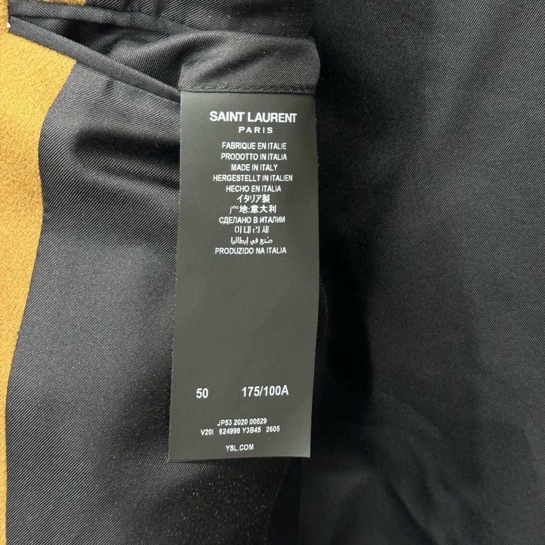 Saint Laurent Paris Saint Laurent Wool Double-Breasted Blazer-2506 Size US L / EU 52-54 / 3 - 5 Thumbnail