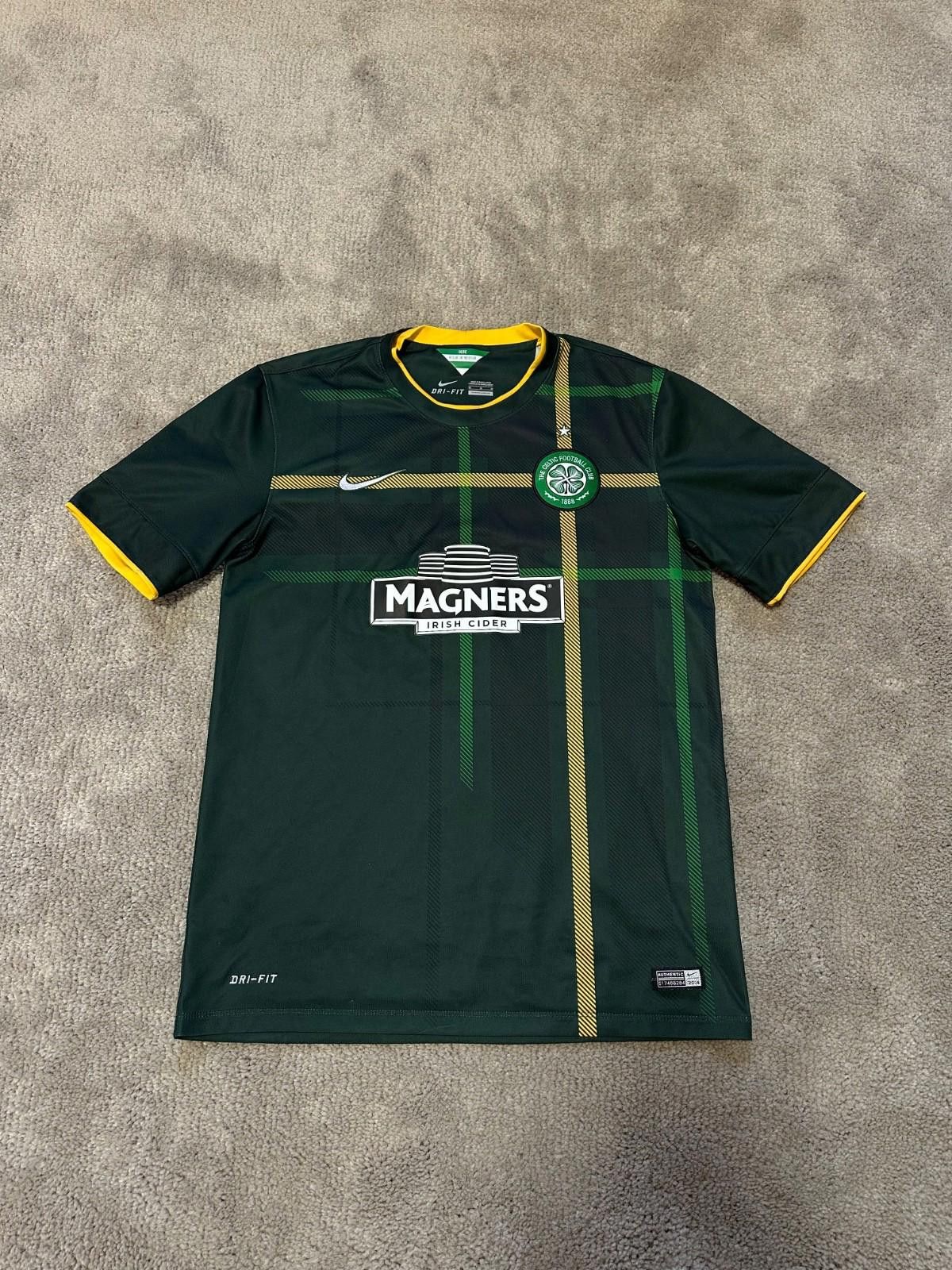 Nike CELTIC 2014 2015 AWAY FOOTBAL SHIRT SOCCER JERSEY NIKE M Size US M / EU 48-50 / 2 - 1 Thumbnail