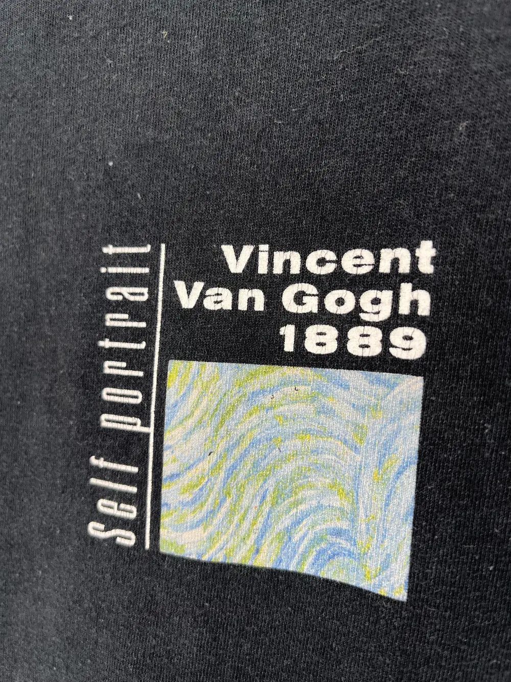 Vintage Rare Design Vintage Art Painter Vincent Van Gogh T-shirt Size US L / EU 52-54 / 3 - 6 Thumbnail