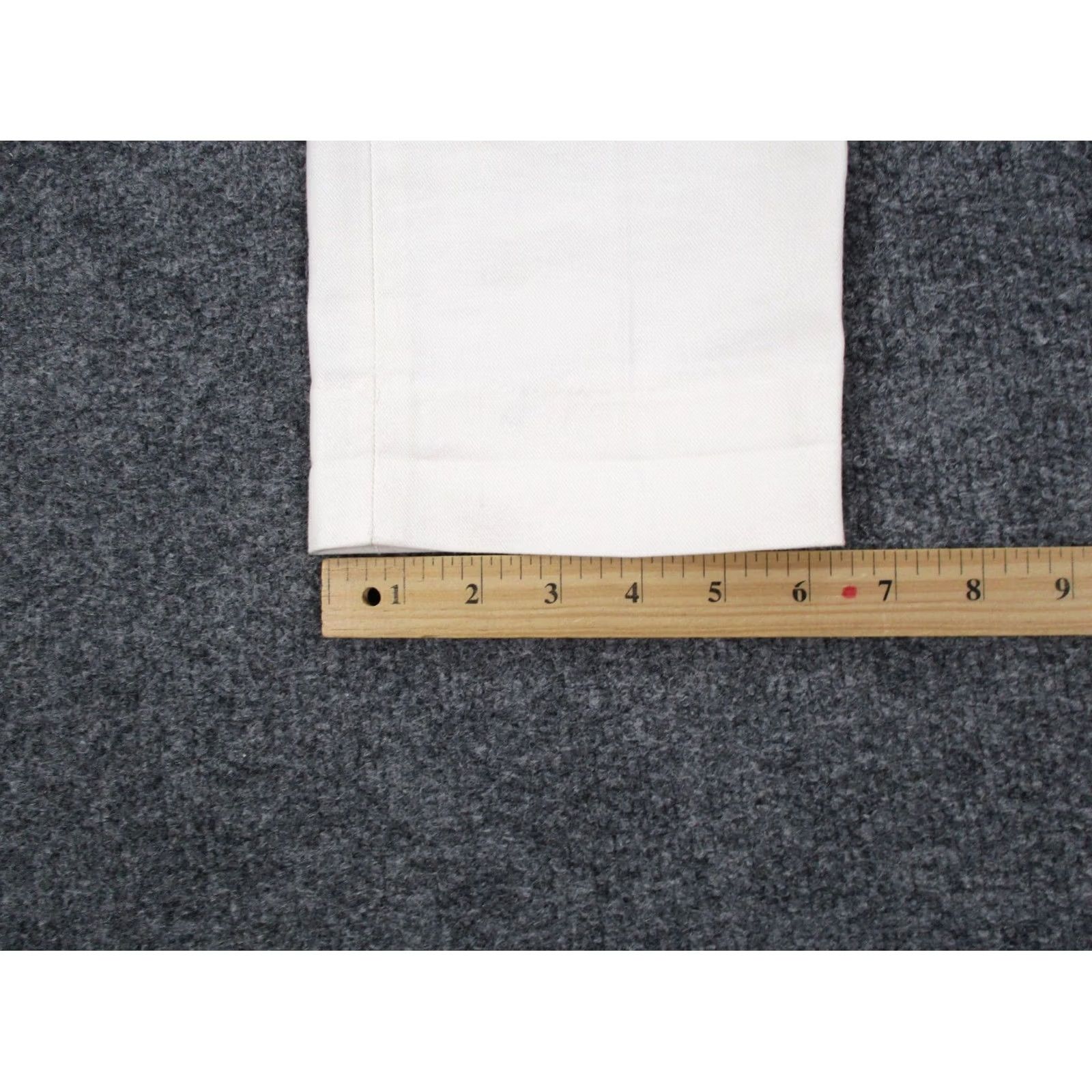 Allsaints Allsaints Mens 33 White Chino Tapered Cropped Performance Golf Business Size US 28 / EU 44 - 5 Thumbnail
