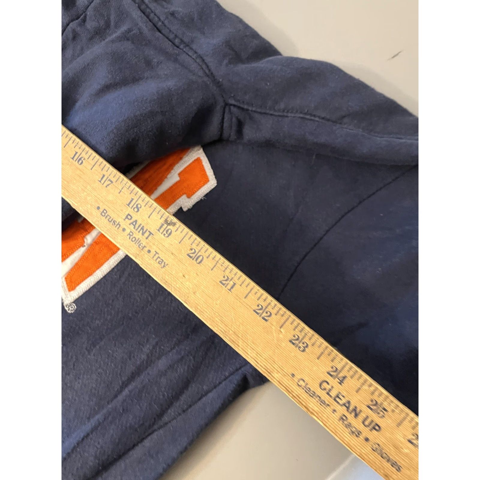 Vintage Auburn Tigers Stadium Athletics Hoodie Navy Orange Men XL VTG Embroidered Logo Pullover Hooded Sweatshirt Size US XL / EU 56 / 4 - 5 Thumbnail