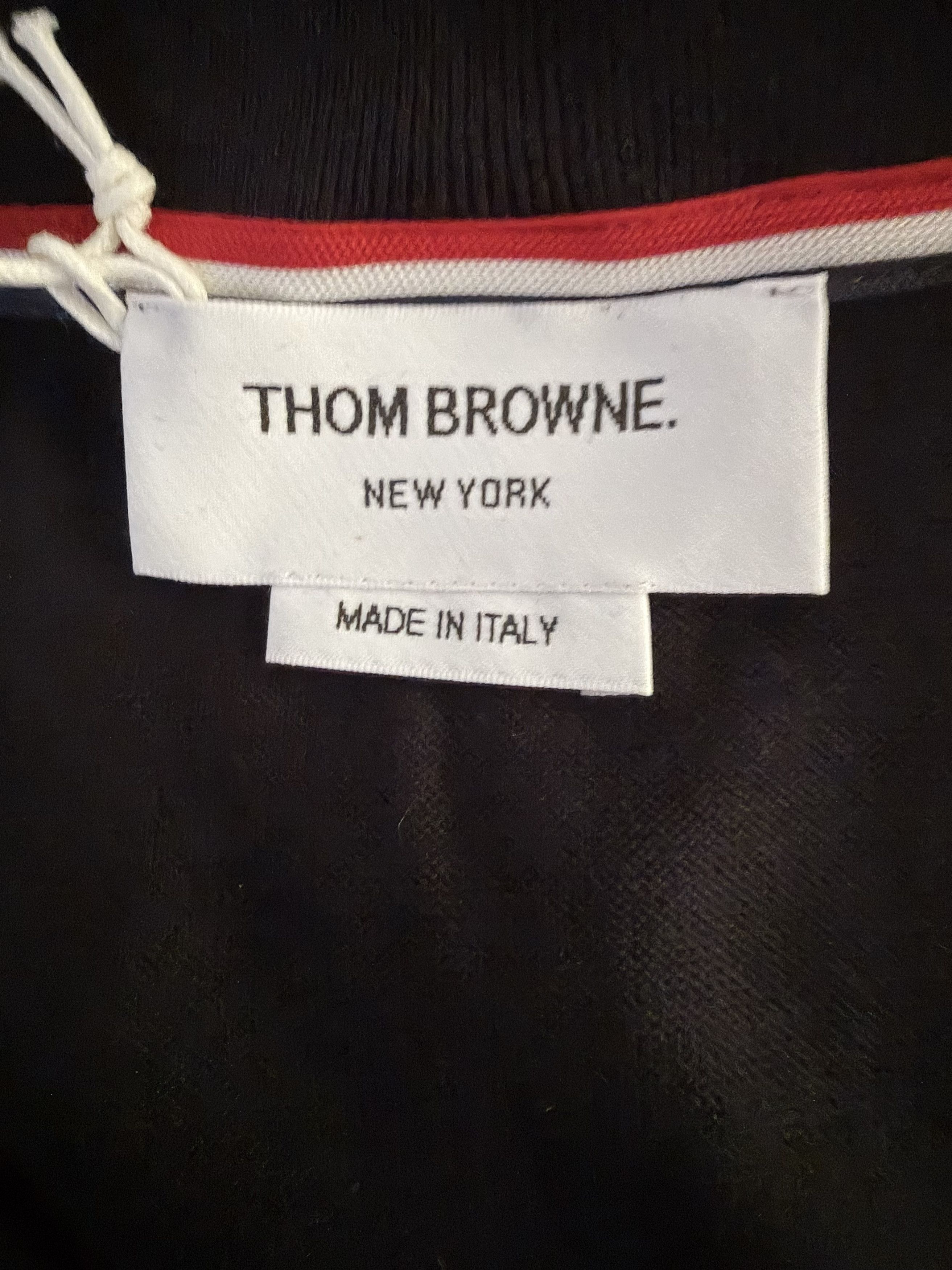 Thom Browne Thom Browne RWB Navy Polo Size US XL / EU 56 / 4 - 5 Thumbnail