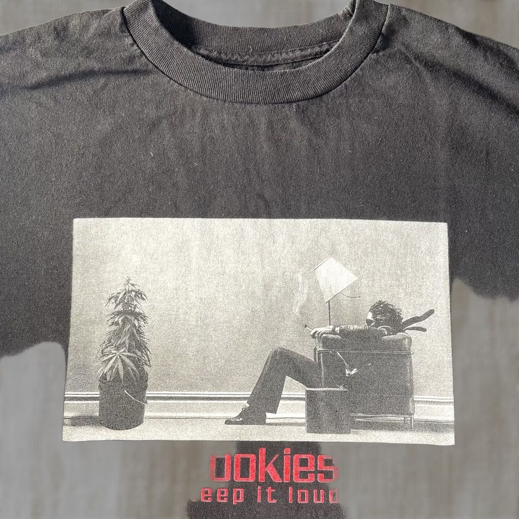 Vintage Cookies Shirt Men’s Medium Black Tee Parody Drug Weed Keep It Loud Blown Away Funny Maxell Size US M / EU 48-50 / 2 - 1 Thumbnail