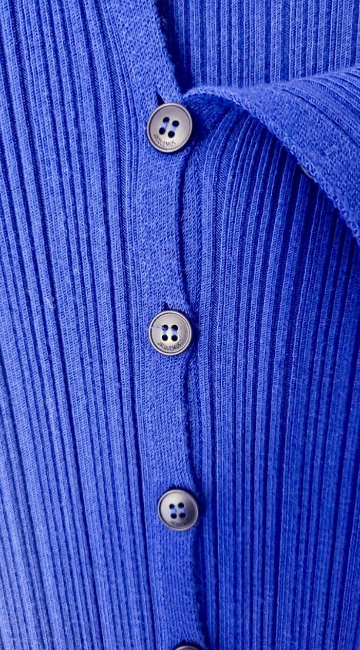 Jacquemus Jacquemus La Robe Maille Azur Ribbed Maxi Dress Size XS / US 0-2 / IT 36-38 - 6 Thumbnail