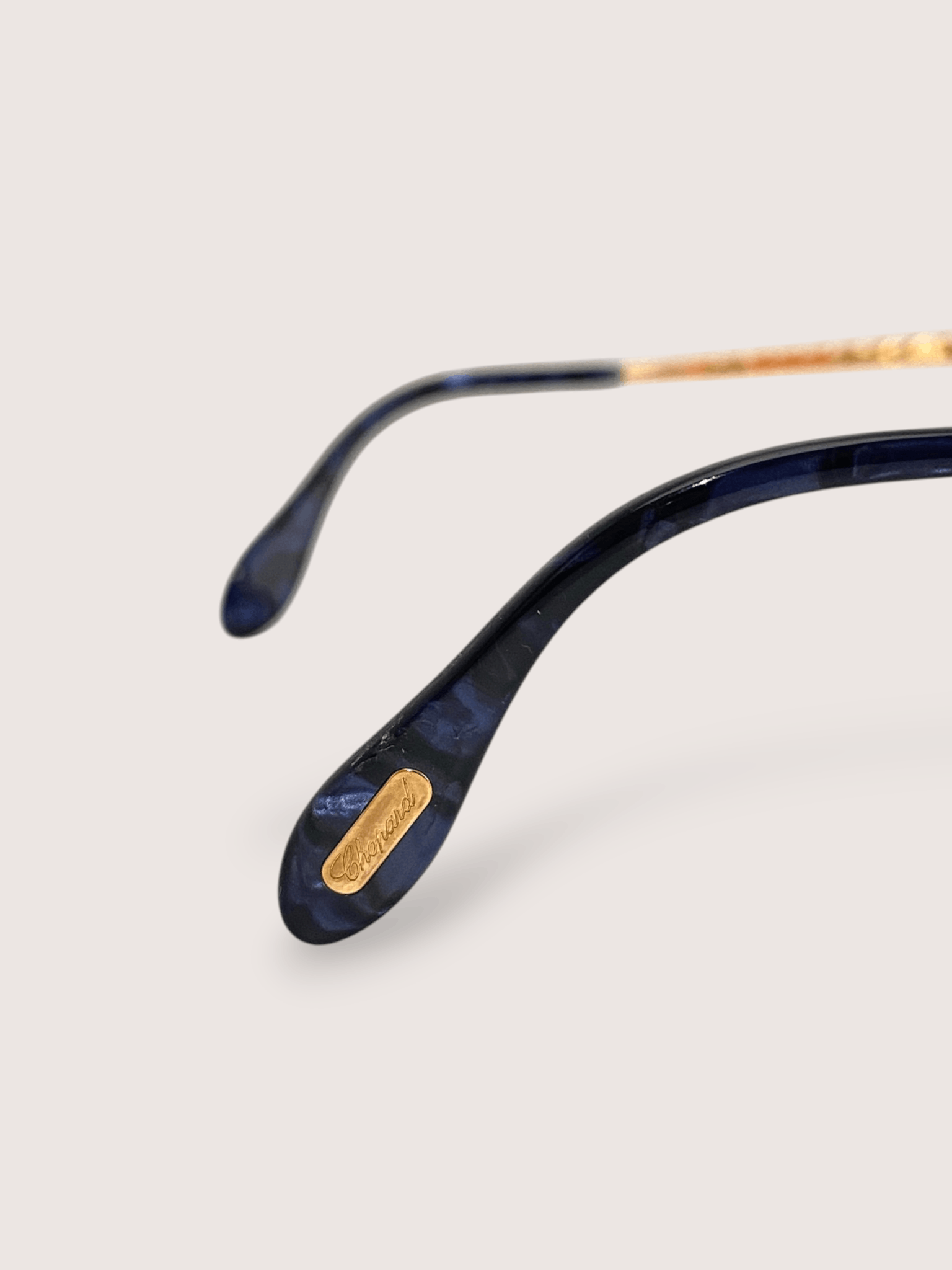 Chopard Chopard 23K Gold Blue Sapphire Oval Rimless Eyeglasses Size ONE SIZE - 11 Thumbnail