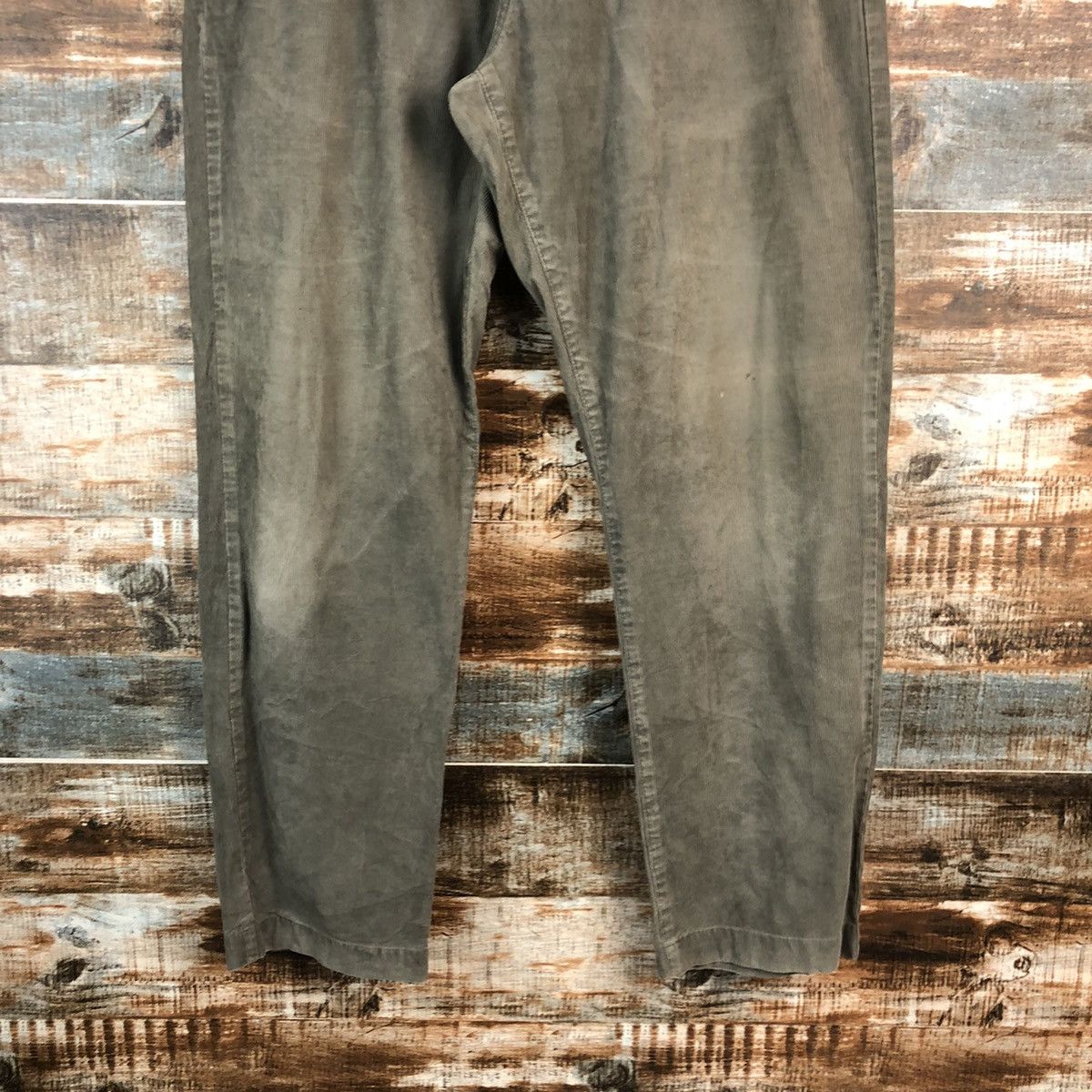 Japanese Brand × Vintage Shark Park Green faded vintage Casual Pants #A2447 Size US 31 - 6 Thumbnail