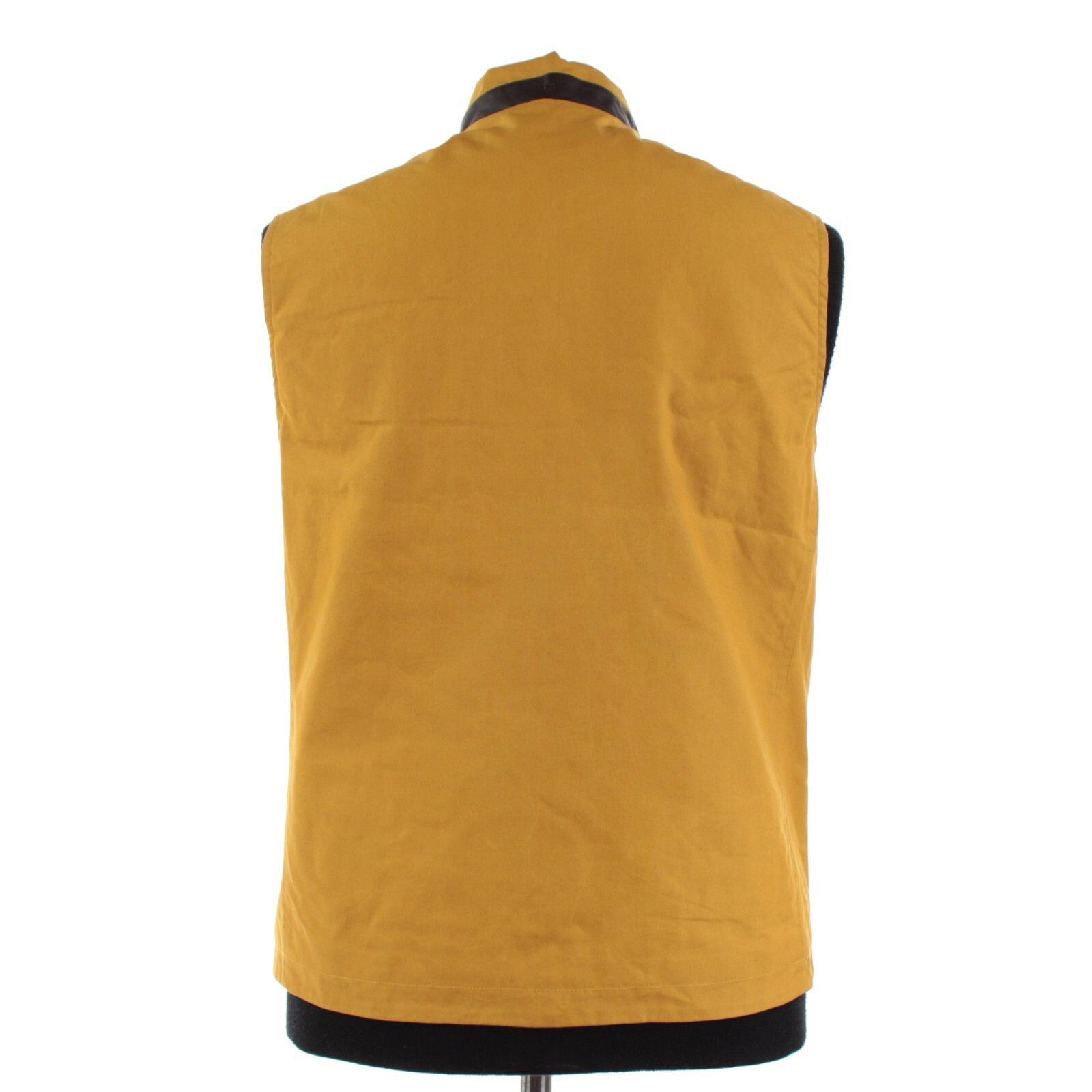 Luciano Barbera Luciano Barbera Vest Size M US In Yellow Cotton Size US M / EU 48-50 / 2 - 6 Thumbnail