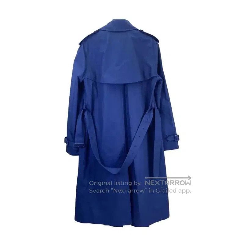 Burberry Burberry Blue Long Trench Coat for Women. Size S / US 4 / IT 40 - 1 Thumbnail