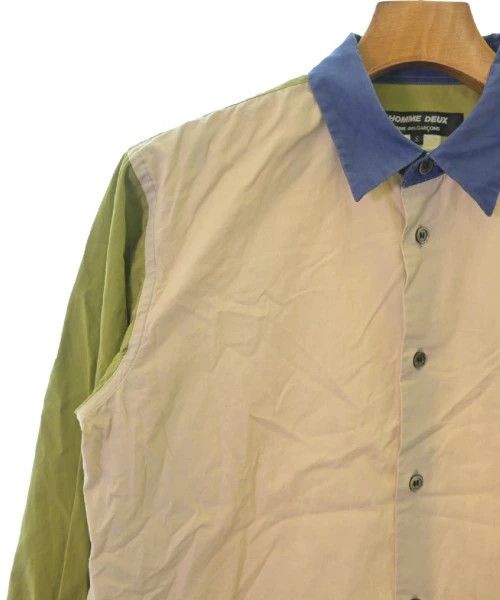 Comme des Garcons Homme Deux Shirt Cotton Long Sleeve Button Up Chest Pocket Multicolor Size US S / EU 44-46 / 1 - 4 Thumbnail