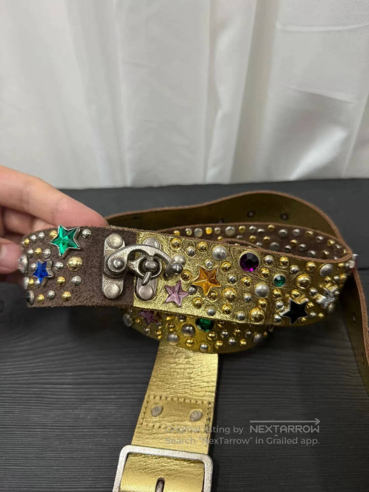 Comme des Garcons Homme Plus studded star visual belt by The Soloist. Size ONE SIZE - 3 Thumbnail