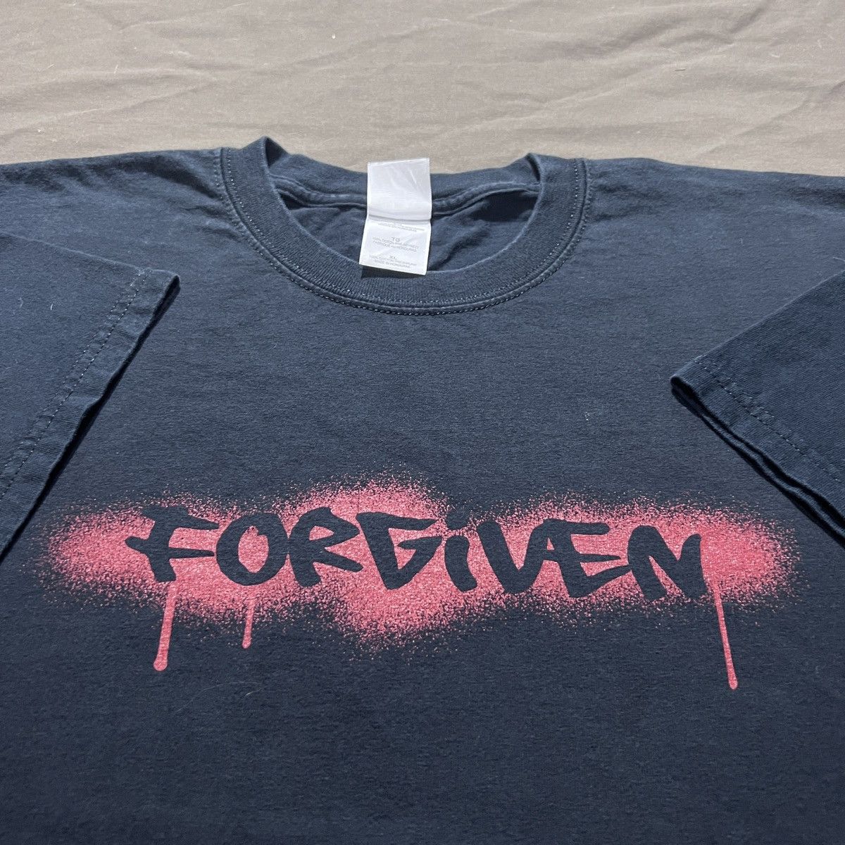 Vintage Vintage Y2K FORGIVEN God Jesus Bible Holy Tee XL Graphic Size US XL / EU 56 / 4 - 1 Thumbnail