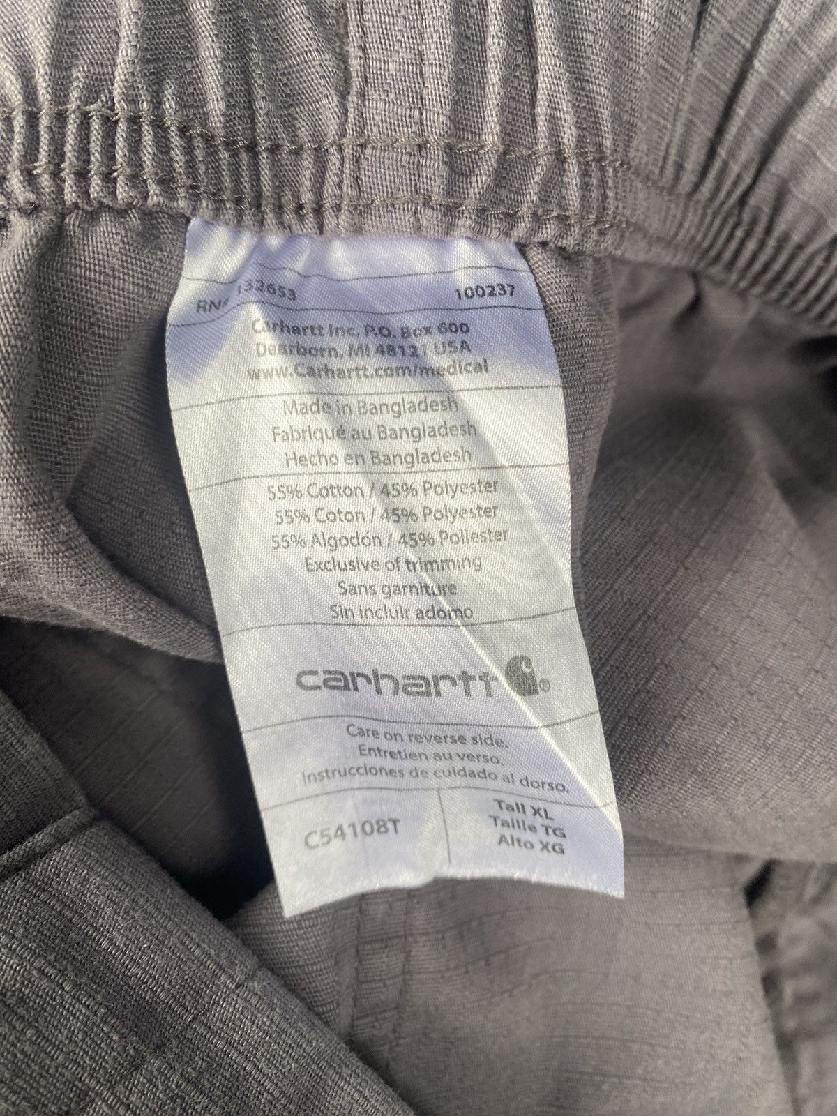 Carhartt Grey Carhartt Work Pants Size US 36 / EU 52 - 5 Thumbnail