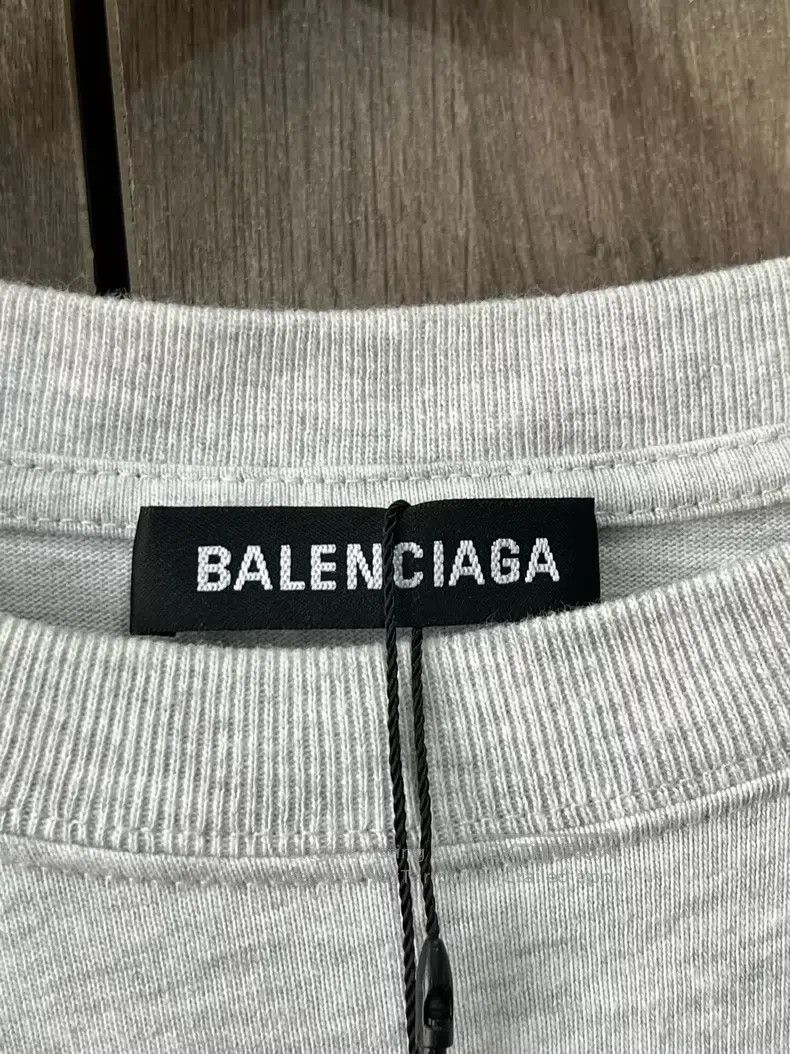 Balenciaga Balenciaga Food Grey Short Sleeve Size US L / EU 52-54 / 3 - 6 Thumbnail