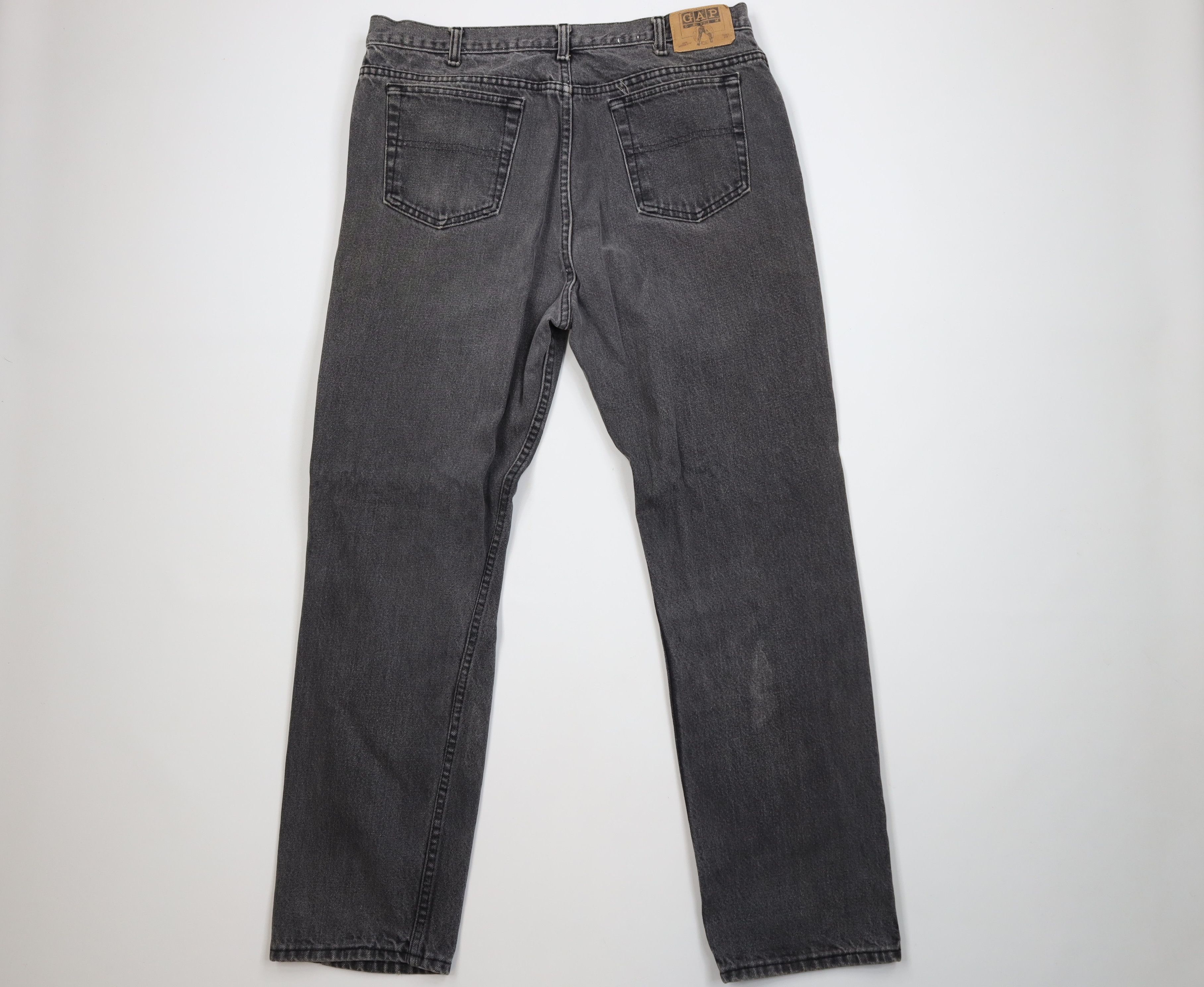 Gap Vintage 90s Gap Relaxed Fit Baggy Denim Jeans Black USA Size US 38 / EU 54 - 9 Thumbnail