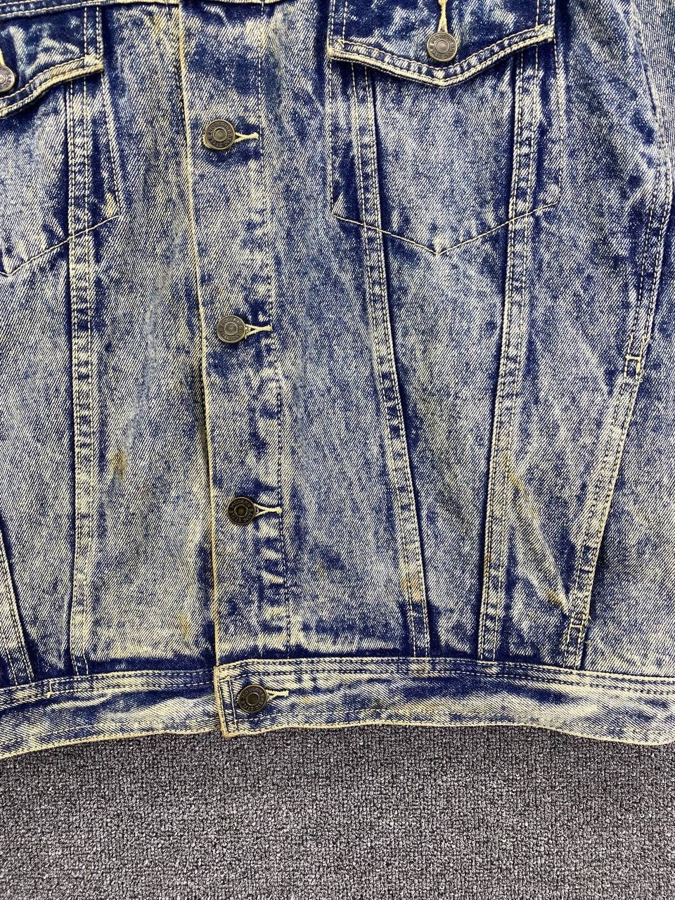 Japanese Brand Vintage Biko Designer Label Acid Wash Trucker Denim Jacket Size US M / EU 48-50 / 2 - 11 Thumbnail
