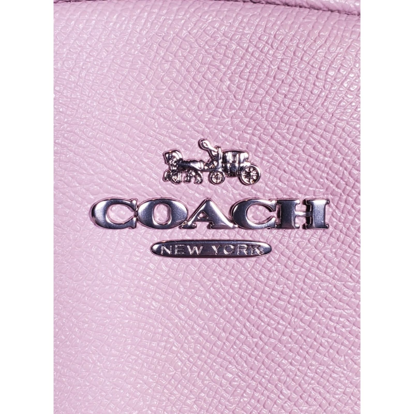 Coach COACH Sydney Satchel Crossbody Bag Ice Purple Crossgrain Leather CA202 New Women's Crossbody Bag Size ONE SIZE - 7 Thumbnail