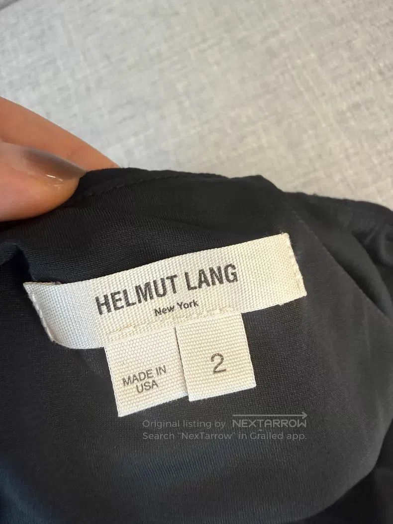 Other Helmut Lang Black one-shoulder dress Size M / US 6-8 / IT 42-44 - 3 Thumbnail