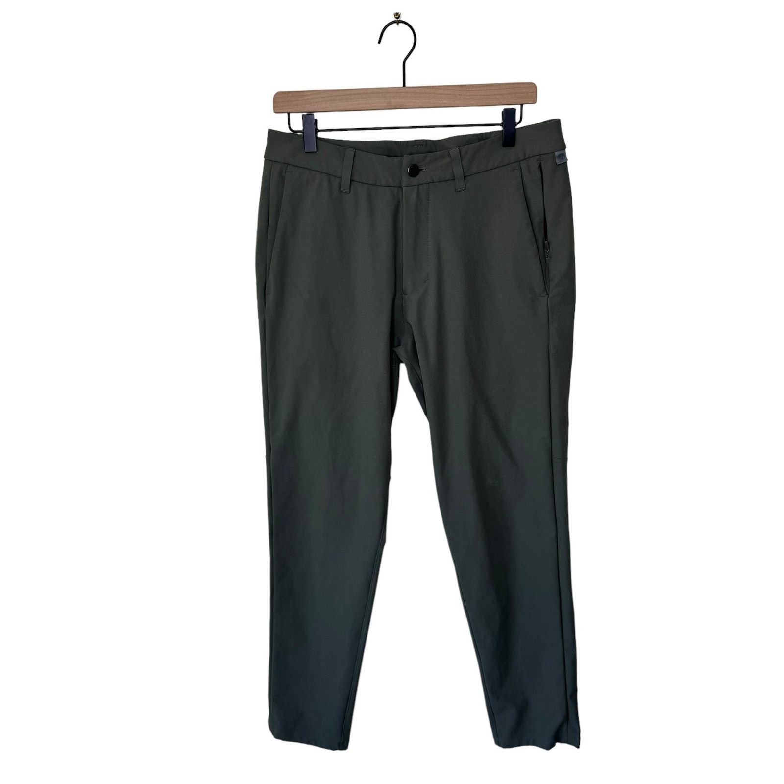 Lululemon LULULEMON Men's Commission Slim-Fit Pant Green Size 32 Size US 32 / EU 48 - 1 Thumbnail