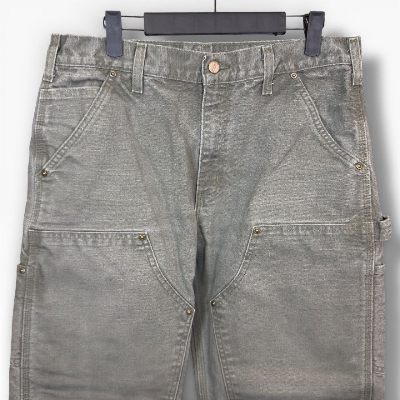 Carhartt Vintage Y2K Carhartt B136 Double Knee Carpenter Pants Size US 32 / EU 48 - 3 Thumbnail