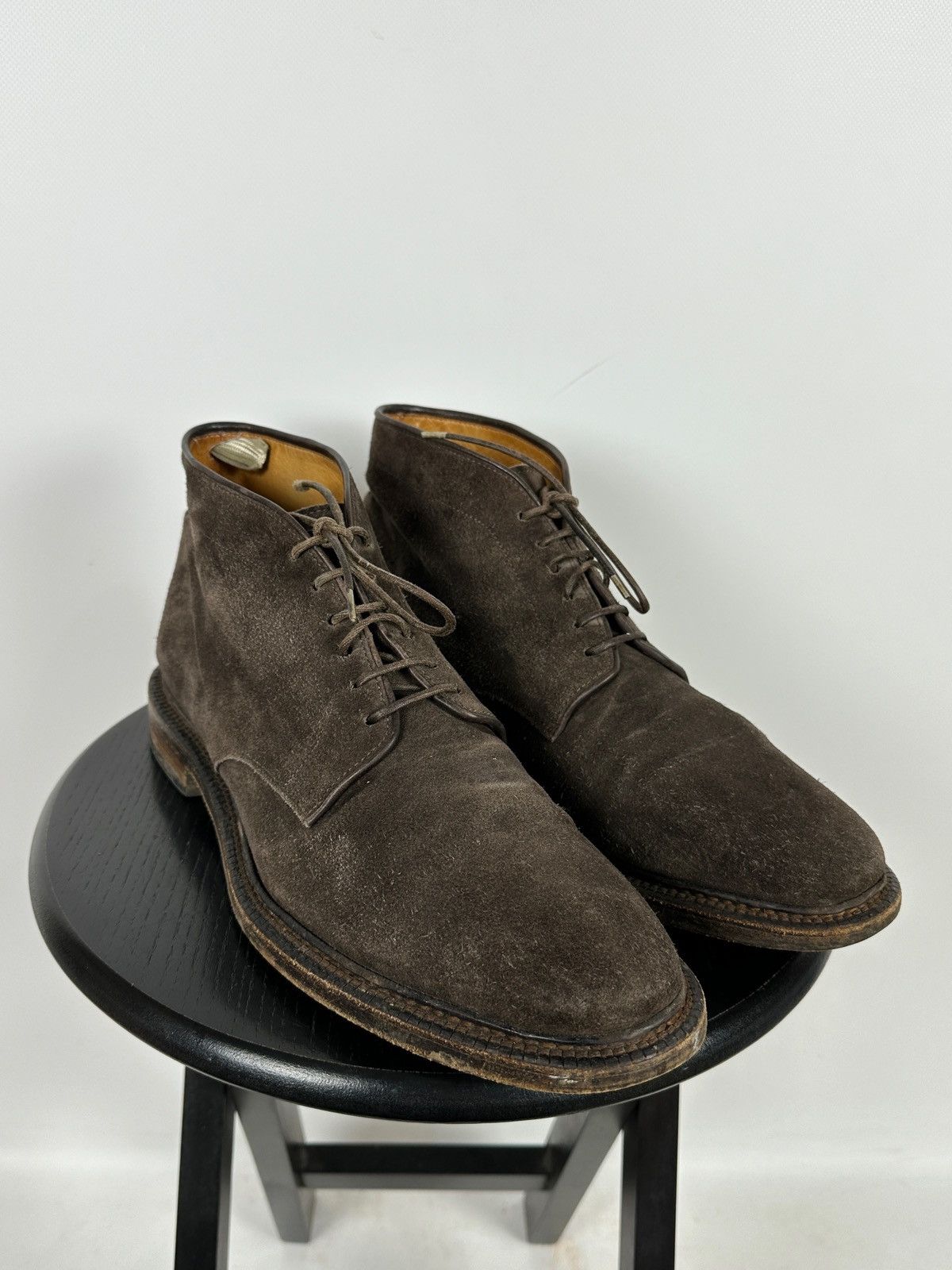 Officine Creative Officine Creative Desert Brown Suede Boots Size US 13 / EU 46 - 1 Thumbnail