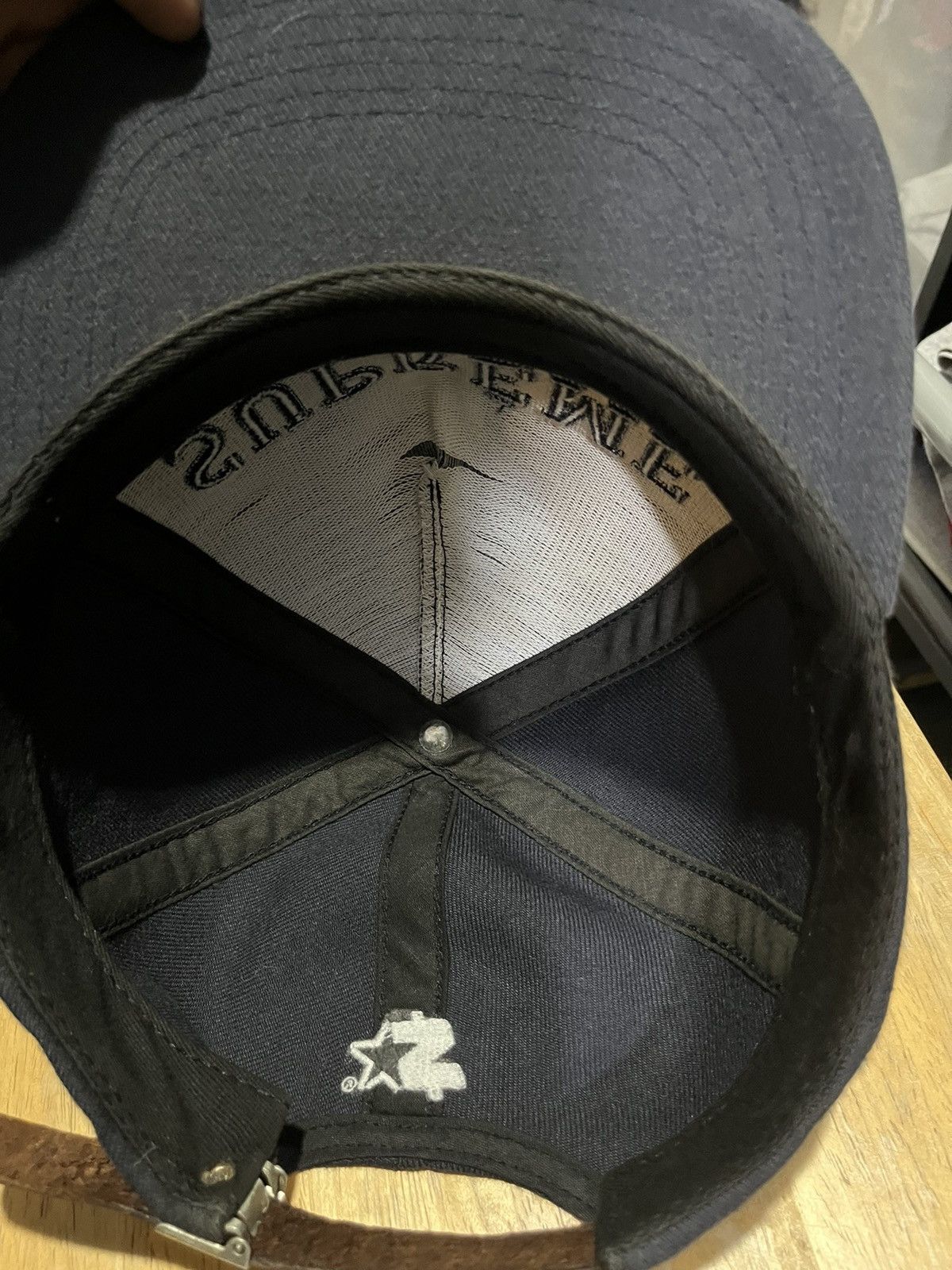 Starter × Supreme Supreme New York x Starter Leather Strap Cap Size ONE SIZE - 5 Thumbnail