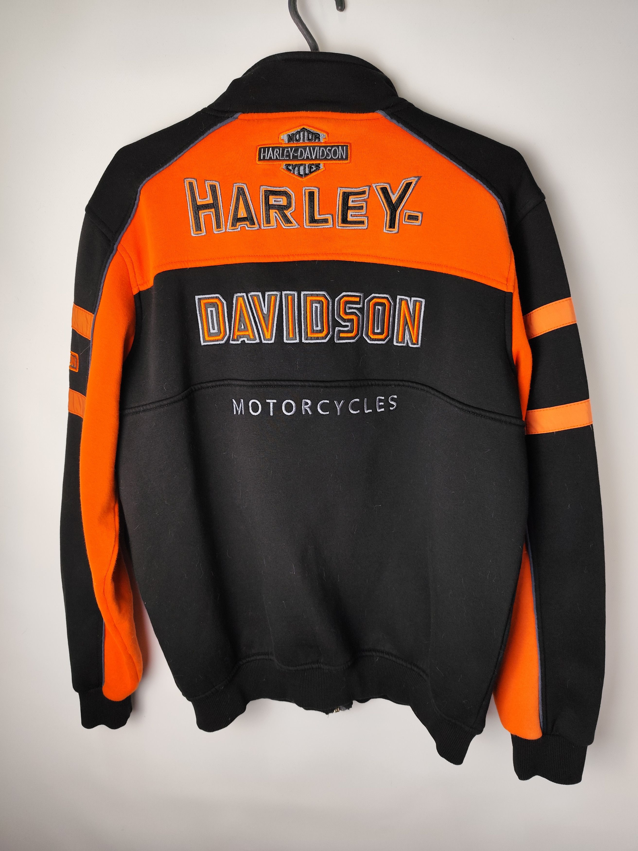 Harley Davidson Vintage streetwear Racing Harley Davidson Zip Up sweatshirt Size US L / EU 52-54 / 3 - 5 Thumbnail
