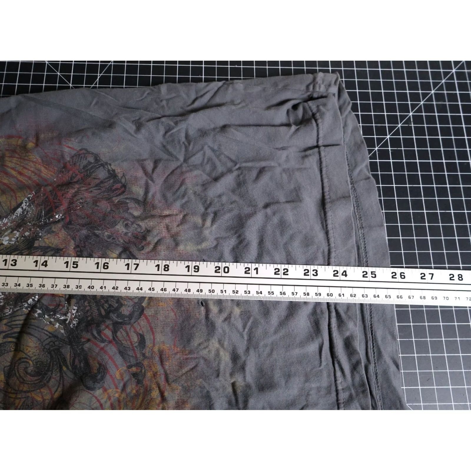Etro VINTAGE Y2K Men's Medium Gray MMA Retro Tribal Wings Crown Graphic Print T-Shirt Size US M / EU 48-50 / 2 - 7 Thumbnail