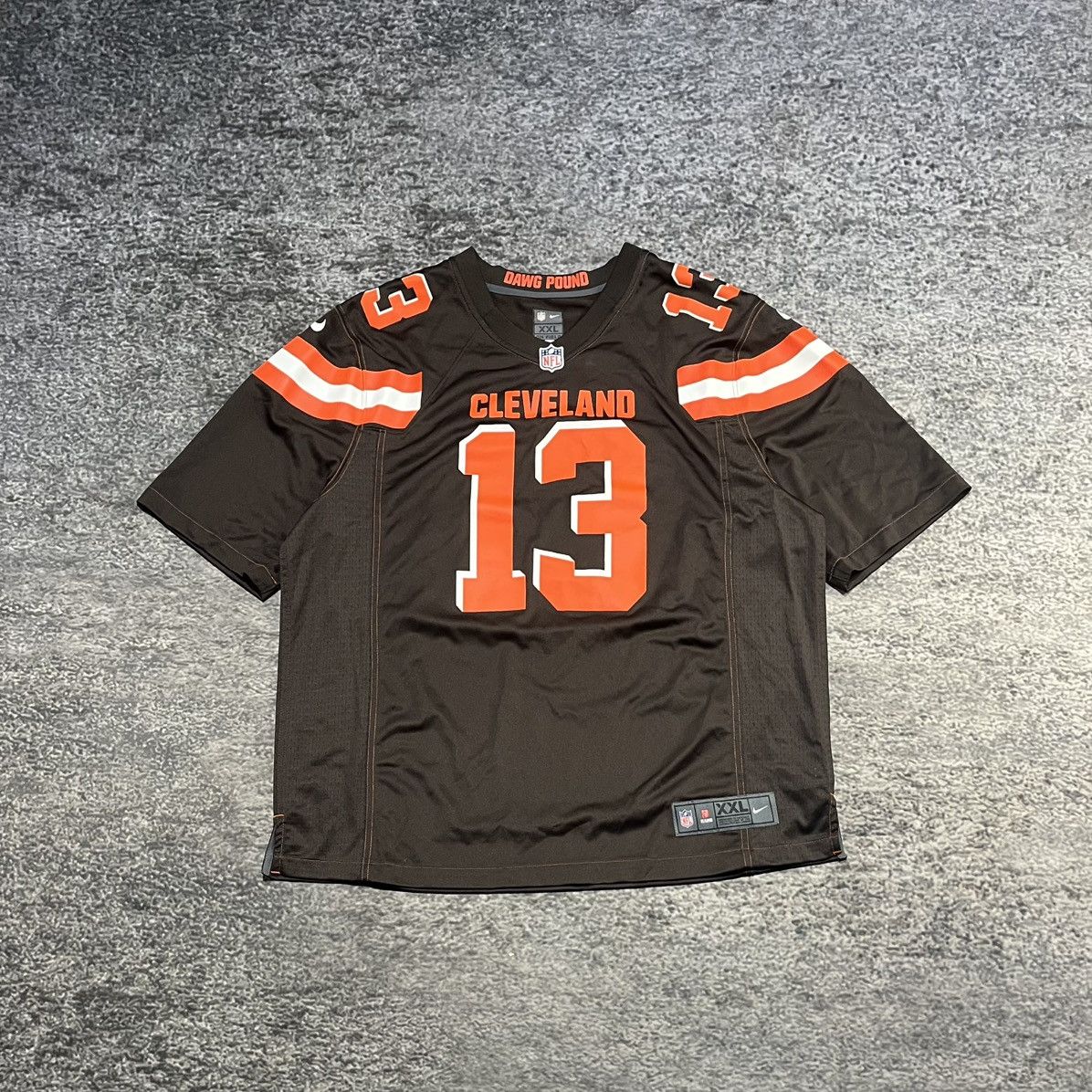 Nike Nike Odell Beckham JR #13 Cleveland Browns Jersey XXL Size US XXL / EU 58 / 5 - 1 Thumbnail