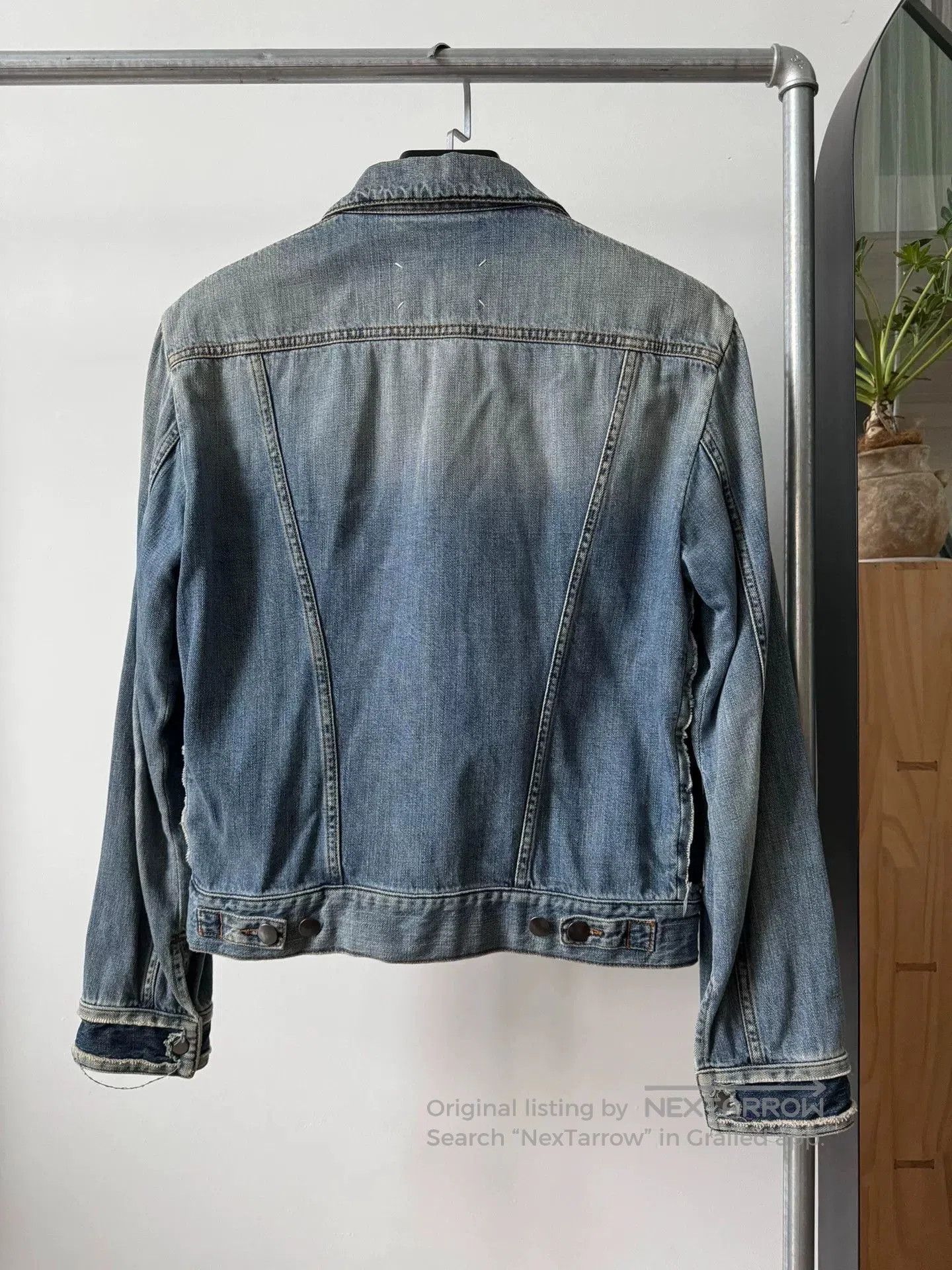 Maison Margiela Maison Margiela SS18 Distressed Denim Jacket. Size US XXS / EU 40 - 2 Thumbnail