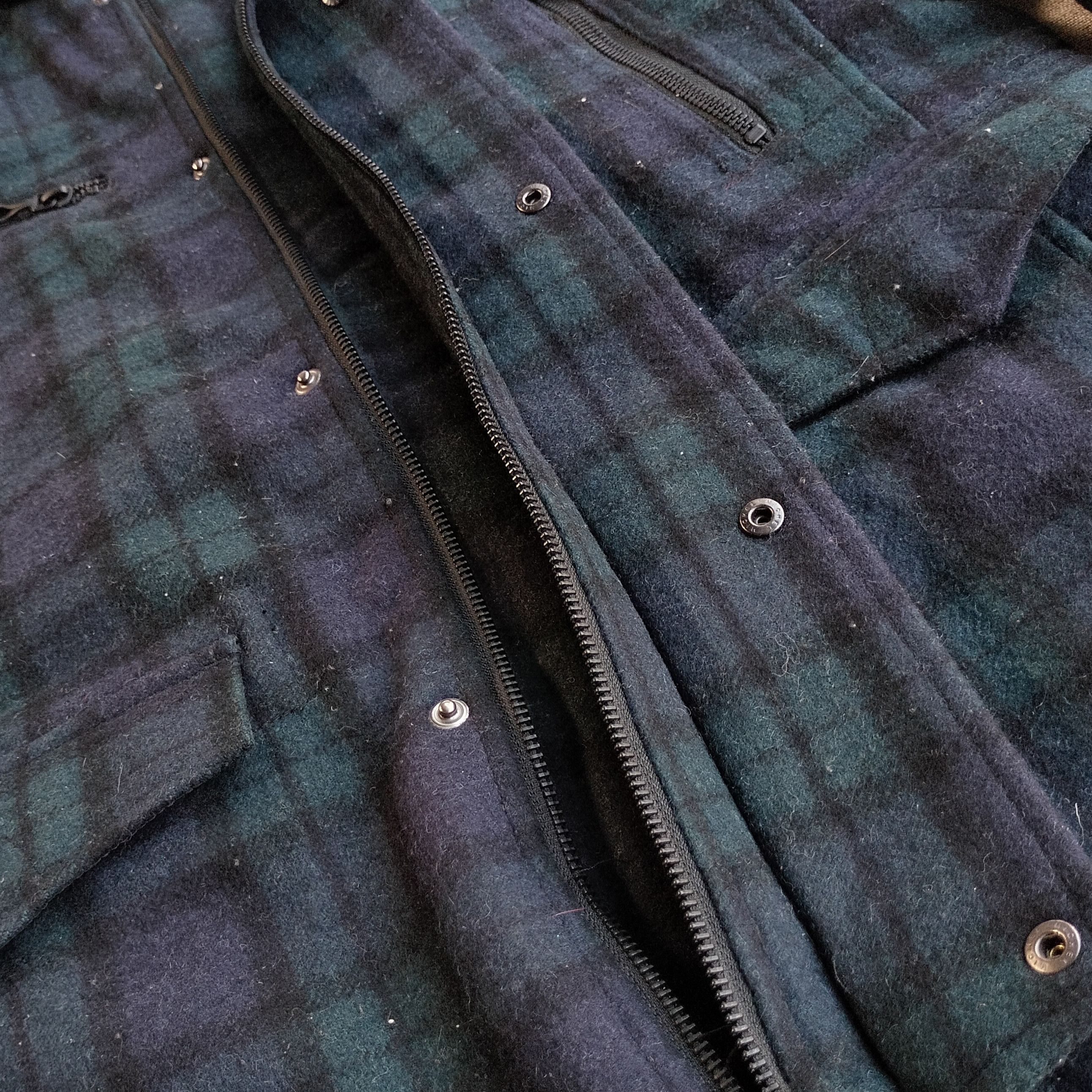 Nicole Club Nicole Club For Men japan plaid wool jacket Size US M / EU 48-50 / 2 - 9 Thumbnail