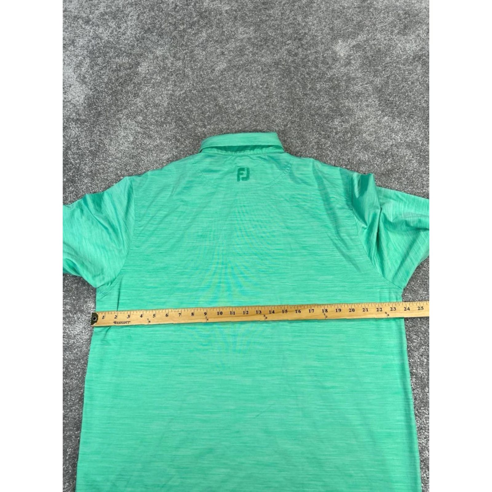Footjoy FootJoy Polo Shirt Mens L Green Golf Logo Shirt Size US L / EU 52-54 / 3 - 7 Thumbnail