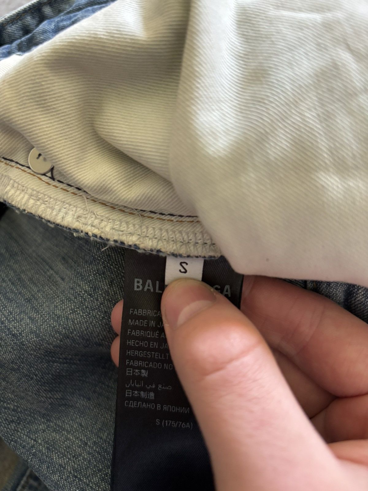 Balenciaga Balenciaga double front jeans Size US 32 / EU 48 - 6 Thumbnail