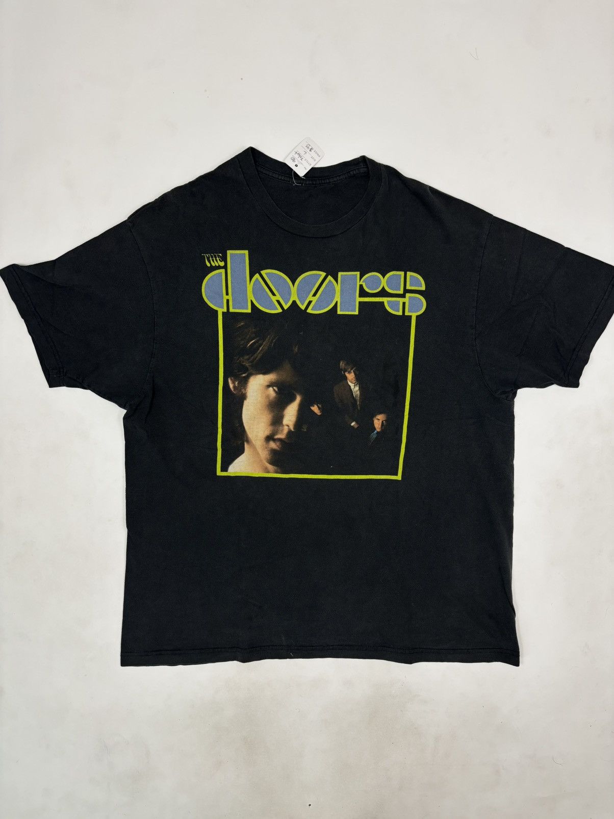 Band Tees 1990s The Doors Jim Morrison Portrait Tee Size US L / EU 52-54 / 3 - 1 Thumbnail