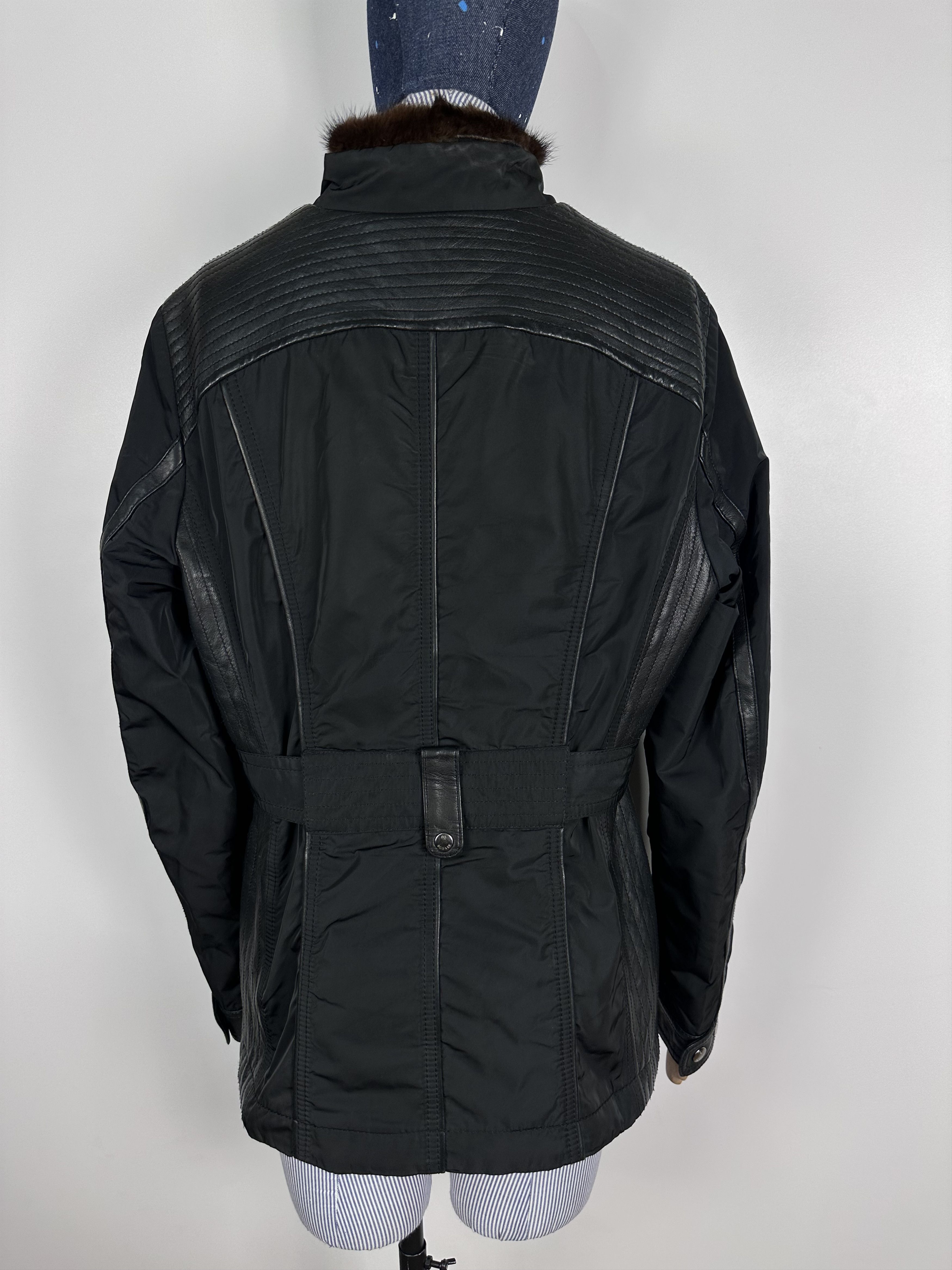 Bogner Bogner Womens Winter Jacket Coat Fur Black Jese L Size L / US 10 / IT 46 - 6 Thumbnail
