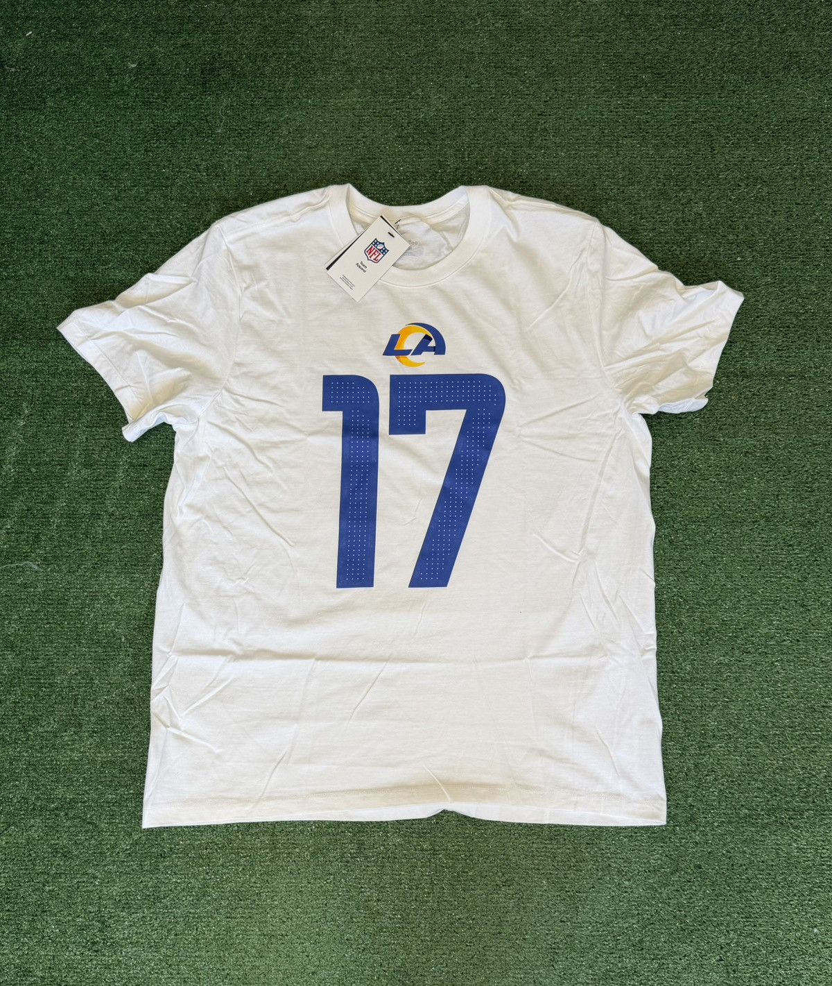 Nike Nike Puka Nacua Los Angeles Rams White Tee Men Size XL Size US XL / EU 56 / 4 - 1 Thumbnail